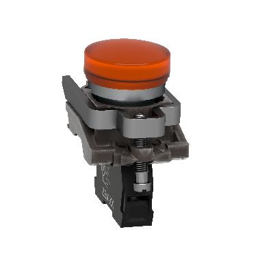 Lampada spia D.22 - IP65 - gialla - attacco BA 9S - 250V - SCHNEIDER ELECTRIC XB4BV65 product photo Photo 04 3XL