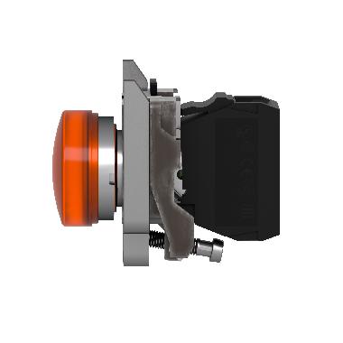 Lampada spia D.22 - IP65 - gialla - attacco BA 9S - 250V - SCHNEIDER ELECTRIC XB4BV65 product photo Photo 08 3XL