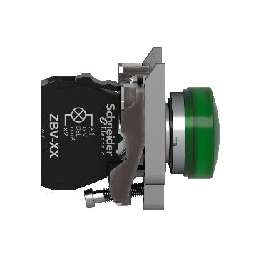 LAMPADA SPIA VERDE LED 230V - SCHNEIDER ELECTRIC XB4BVM3 - SCHNEIDER ELECTRIC XB4BVM3 - SCHNEIDER ELECTRIC XB4BVM3 product photo Photo 07 3XL