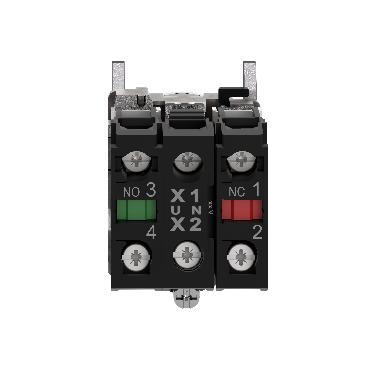PULSANTE LUMINOSO VERDE LED 230V - SCHNEIDER ELECTRIC XB4BW33M5 - SCHNEIDER ELECTRIC XB4BW33M5 - SCHNEIDER ELECTRIC XB4BW33M5 product photo Photo 04 3XL