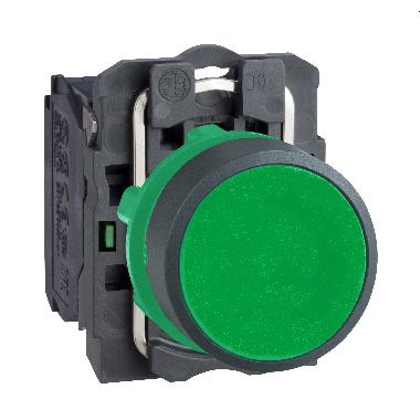 Pulsante verde D.22 - filoghiera ad impulso - 1NO - SCHNEIDER ELECTRIC XB5AA31 product photo Photo 01 3XL