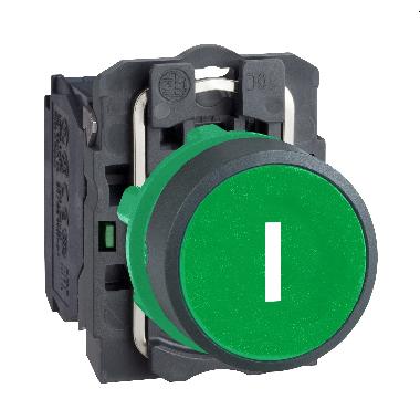 Pulsante verde D.22 - filoghiera ad impulso - 1NO - SCHNEIDER ELECTRIC XB5AA3311 product photo Photo 01 3XL