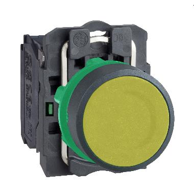 Pulsante giallo D.22 - filoghiera, ad impulso - 1NO - SCHNEIDER ELECTRIC XB5AA51 product photo Photo 01 3XL