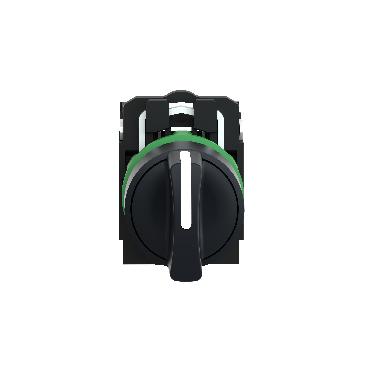 Selettore D.22- 3 posizioni - sblocco rotazione - leva nero - 2NO - SCHNEIDER ELECTRIC XB5AD33 product photo Photo 04 3XL