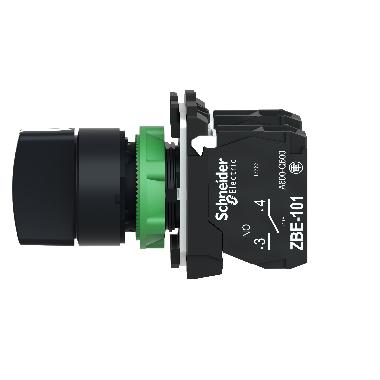 Selettore D.22- 3 posizioni - sblocco rotazione - leva nero - 2NO - SCHNEIDER ELECTRIC XB5AD33 product photo Photo 06 3XL