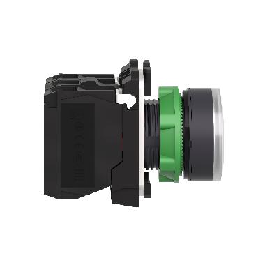 Pulsante luminoso bianco D.22 - filoghiera ad impulso - 24Vac/dc - 1NA+1NC- LED universale - SCHNEIDER ELECTRIC XB5AW31B5 product photo Photo 08 3XL