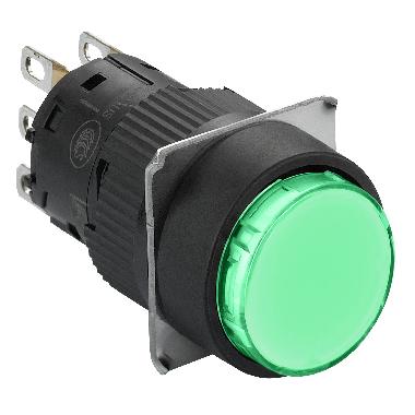 Pulsante verde D.16 - filoghiera ad impulso - 1NC/NO - SCHNEIDER ELECTRIC XB6EAA31P product photo Photo 01 3XL