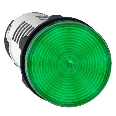 Lampada spia D.22 - verde - LED INTEGRATO - 230..240V - SCHNEIDER ELECTRIC XB7EV03MP product photo Photo 01 3XL