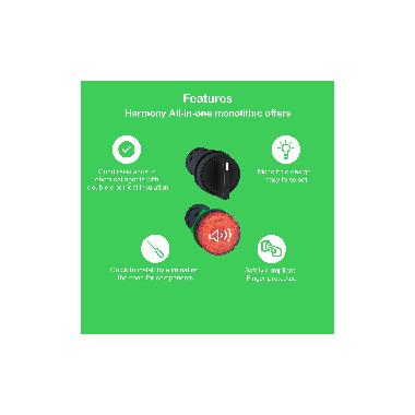 Lampada spia D.22 - rossa - LED INTEGRATO - 230..240V - SCHNEIDER ELECTRIC XB7EV04MP product photo Photo 02 3XL