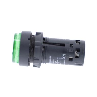 Pulsante luminoso - LED - ad impulso - 1 NO - verde - 230 V - SCHNEIDER ELECTRIC XB7NW33M1 product photo Photo 07 3XL