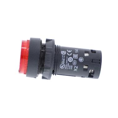 Pulsante luminoso - LED - ad impulso - 1 NO - rosso - 230 V - SCHNEIDER ELECTRIC XB7NW34M1 product photo Photo 07 3XL