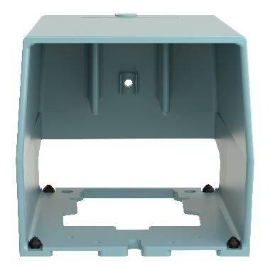 Coperchio protettivo singolo per interruttore a pedale metallico blu - SCHNEIDER ELECTRIC XPEZ901 product photo Photo 04 3XL