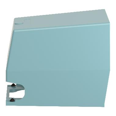 Coperchio protettivo singolo per interruttore a pedale metallico blu - SCHNEIDER ELECTRIC XPEZ901 product photo Photo 06 3XL