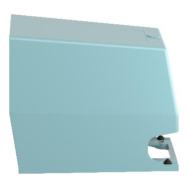 Coperchio protettivo singolo per interruttore a pedale metallico blu - SCHNEIDER ELECTRIC XPEZ901 product photo Photo 07 3XL