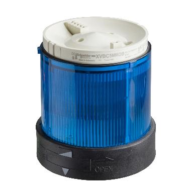 Elemento luminoso - luce lampeggiante - blu - 24..48V DC 24 VAC - SCHNEIDER ELECTRIC XVBC4B6 product photo Photo 01 3XL