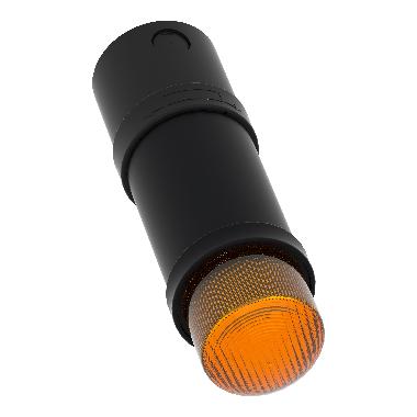 Colonna luminosa arancio10 J XVD - tubo flash - 24 VAC/CD - IP 65 - SCHNEIDER ELECTRIC XVBL8B5 product photo Photo 07 3XL