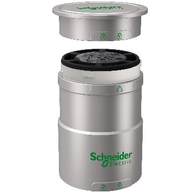 Corpo alimentazione 24VAC/DC + coperchio - ARGENTO - SCHNEIDER ELECTRIC XVUC21BQ product photo Photo 01 3XL