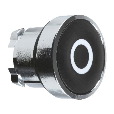 Testa pulsante D. 22 - ad impulso - filoghiera - nera - o - SCHNEIDER ELECTRIC ZB4BA232 product photo Photo 01 3XL