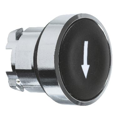 Testa pulsante D. 22  - ad impulso - filoghiera - nera - freccia su - SCHNEIDER ELECTRIC ZB4BA335 product photo Photo 01 3XL