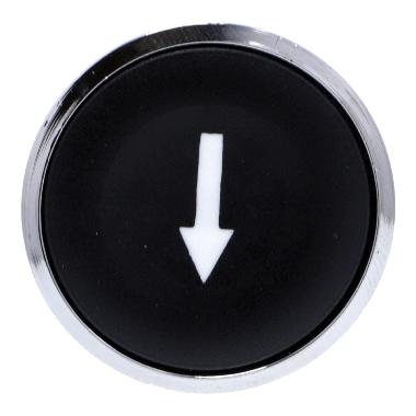 Testa pulsante D. 22  - ad impulso - filoghiera - nera - freccia su - SCHNEIDER ELECTRIC ZB4BA335 product photo Photo 05 3XL