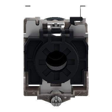 Testa per potenziometro D. 22  - nero - per asse 6.35 mm - SCHNEIDER ELECTRIC ZB4BD922 product photo Photo 04 3XL