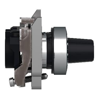 Testa per potenziometro D. 22  - nero - per asse 6.35 mm - SCHNEIDER ELECTRIC ZB4BD922 product photo Photo 08 3XL