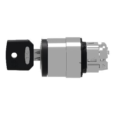 Testa selettore D.22 - 3 posizioni - Ronis 455 - estrazione chiave sx e centro - SCHNEIDER ELECTRIC ZB4BG03 product photo Photo 09 3XL