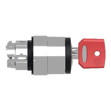 Testa selettore a chiave con chiave speciale - SCHNEIDER ELECTRIC ZB4BG08F034 product photo Photo 08 3XL