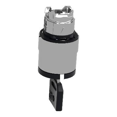 Testa selettore D.22  - 3 posizione - chiave azzurra - estrazione chiave tutte pos - SCHNEIDER ELECTRIC ZB4BG0F046 product photo Photo 07 3XL