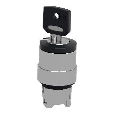 Testa selettore D.22 - 2 posizione - Ronis 421e - estrazione chiave tutte le posizioni. - SCHNEIDER ELECTRIC ZB4BG412 product photo Photo 05 3XL