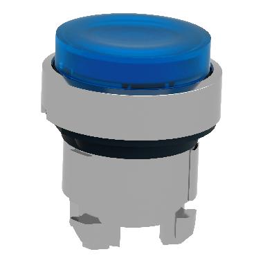 Testa pulsante luminoso D.22 - blu- per LED universale - SCHNEIDER ELECTRIC ZB4BH63 product photo Photo 05 3XL