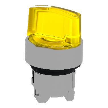 Testa selettore luminoso giallo D.22 - per LED universale - SCHNEIDER ELECTRIC ZB4BK1283 product photo Photo 05 3XL