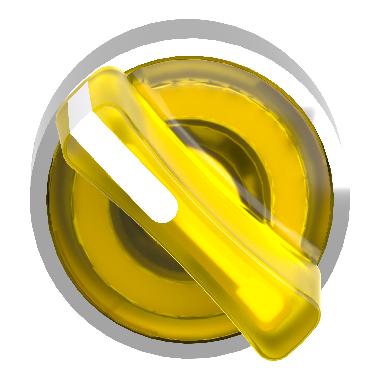 Testa selettore luminoso giallo D.22 - per LED universale - SCHNEIDER ELECTRIC ZB4BK1283 product photo Photo 06 3XL