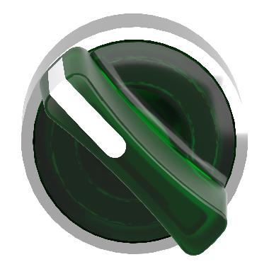 Testa selettore luminoso - 2 posiz.ioni D.22 - verde- per LED universale - SCHNEIDER ELECTRIC ZB4BK1433 product photo Photo 06 3XL