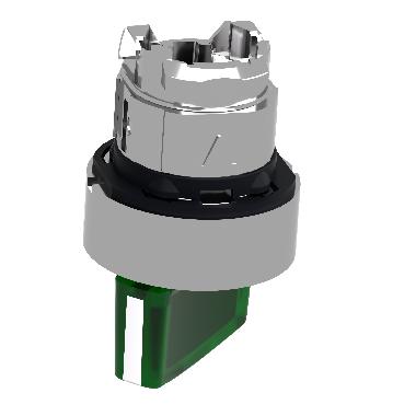 Testa selettore luminoso - 2 posiz.ioni D.22 - verde- per LED universale - SCHNEIDER ELECTRIC ZB4BK1433 product photo Photo 07 3XL