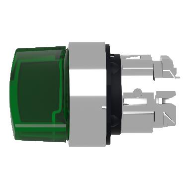 Testa selettore luminoso - 2 posiz.ioni D.22 - verde- per LED universale - SCHNEIDER ELECTRIC ZB4BK1433 product photo Photo 09 3XL