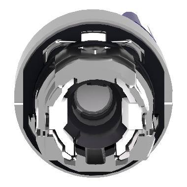 Testa selettore luminoso - 2 posizioni D.22 - blu- per LED universale - SCHNEIDER ELECTRIC ZB4BK1463 product photo Photo 04 3XL