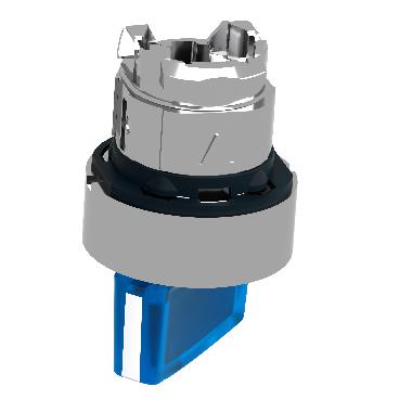 Testa selettore luminoso - 2 posizioni D.22 - blu- per LED universale - SCHNEIDER ELECTRIC ZB4BK1463 product photo Photo 07 3XL