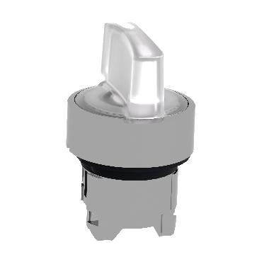 Testa selettore luminoso - 3 posizioni D.22 - bianco- per LED universale - SCHNEIDER ELECTRIC ZB4BK1513 product photo Photo 05 3XL