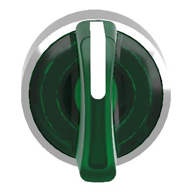 Testa selettore luminoso - 3 posizioni D.22 - verde- per LED universale - SCHNEIDER ELECTRIC ZB4BK1733 product photo Photo 06 3XL