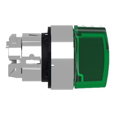 Testa selettore luminoso - 3 posizioni D.22 - verde- per LED universale - SCHNEIDER ELECTRIC ZB4BK1733 product photo Photo 08 3XL