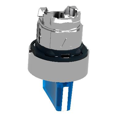 Testa selettore luminoso - 3 posizioni D.22 - blu- per LED universale - SCHNEIDER ELECTRIC ZB4BK1763 product photo Photo 07 3XL