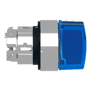 Testa selettore luminoso - 3 posizioni D.22 - blu- per LED universale - SCHNEIDER ELECTRIC ZB4BK1763 product photo Photo 08 3XL