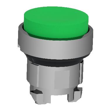 Testa pulsante D.22 - ad impulso - sporgente - verde - senza marcatura - SCHNEIDER ELECTRIC ZB4BL3 product photo Photo 05 3XL