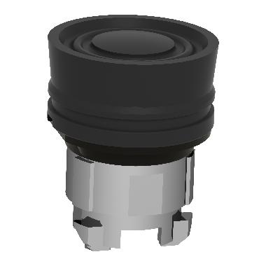 Testa pulsante D.22 - filoghiera  nera - (silicone colorato) - SCHNEIDER ELECTRIC ZB4BP2S product photo Photo 05 3XL