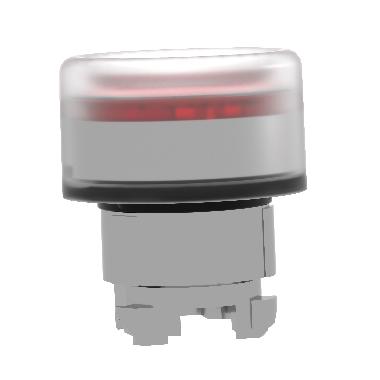 Testa pulsante D.22 - filoghiera  rossa - (silicone trasparente) - SCHNEIDER ELECTRIC ZB4BP48 product photo Photo 05 3XL