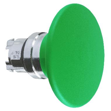 Testa pulsante D.22 - ad impulso - fungo D. 60mm - verde - SCHNEIDER ELECTRIC ZB4BR3 product photo Photo 01 3XL