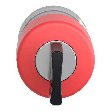 Testa pulsante D.22 -sblocco a chiave - fungo D.30 - rossa - Ronis 455 - SCHNEIDER ELECTRIC ZB4BS934 product photo Photo 06 3XL