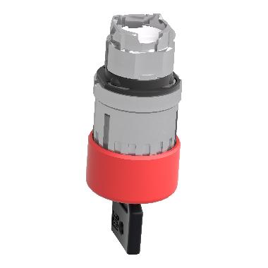 Testa pulsante D.22 -sblocco a chiave - fungo D.30 - rossa - Ronis 455 - SCHNEIDER ELECTRIC ZB4BS934 product photo Photo 07 3XL