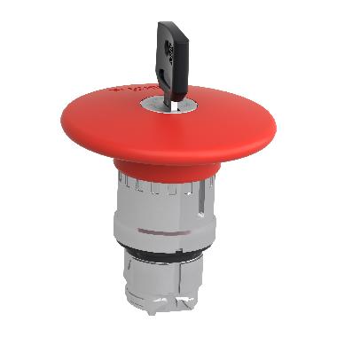 Testa pulsante D.22 -sblocco a chiave - fungo D. 60 - rossa - Ronis 455 - SCHNEIDER ELECTRIC ZB4BS964 product photo Photo 05 3XL